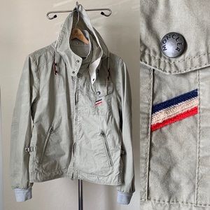 rare MONCLER canvas jacket S